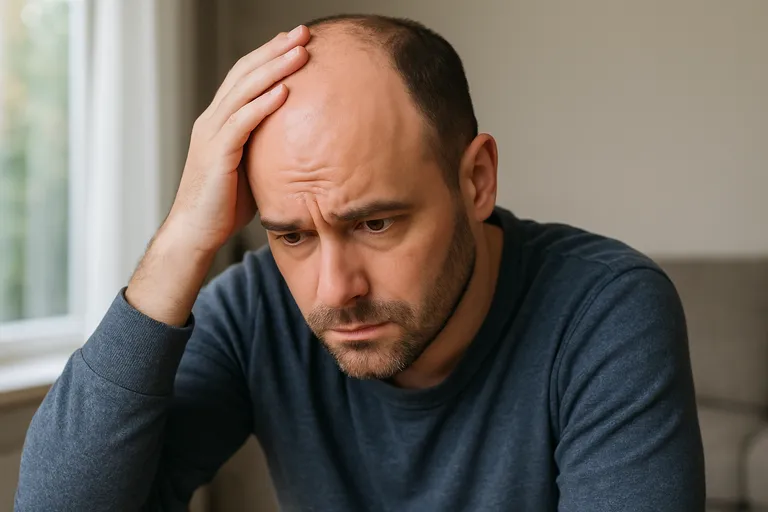 Waarom wachten zoveel mannen te lang met kaalheid?